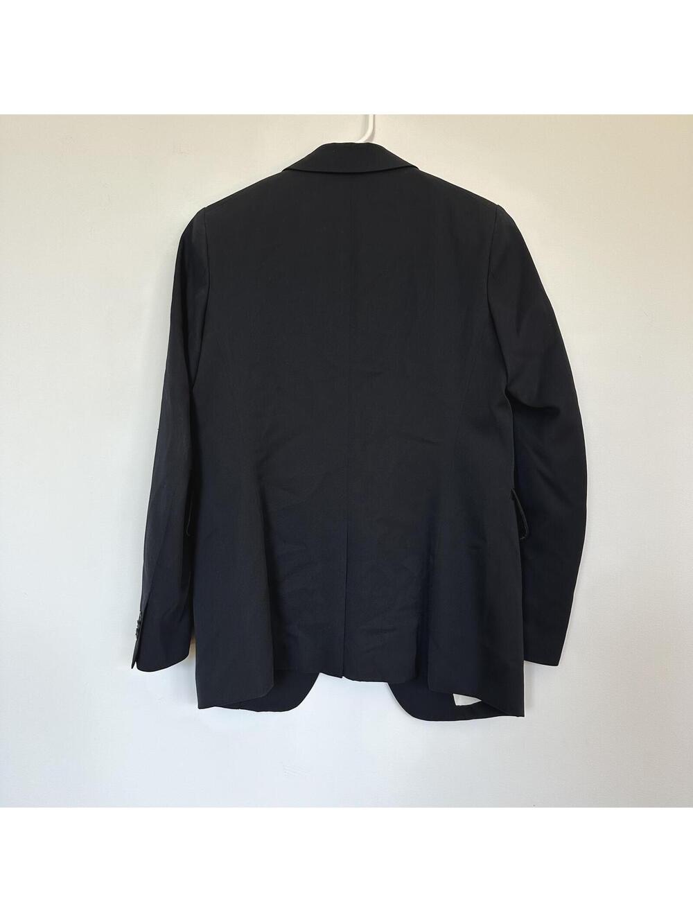 UNIQLO +J Jil Sander Wool Blazer Black Women's S Tailored Minimalist Chic - Picture 3 of 7